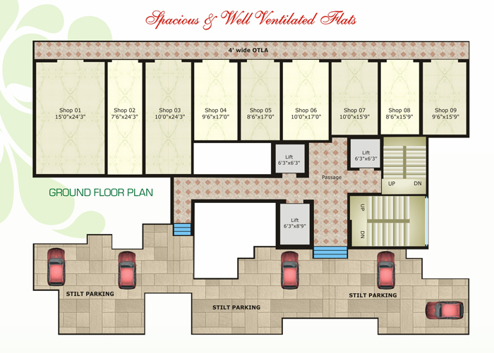 ground floor plan.